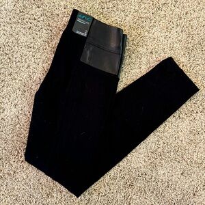 New INC International Concepts Black Skinny Leggings, Size 2
